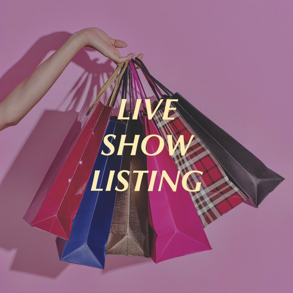 Quick List Live Show Listing🛍️🛒💞🤍
